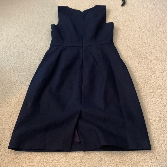 J.Crew Suiting Navy Dress, Size 0 - Picture 4 of 4